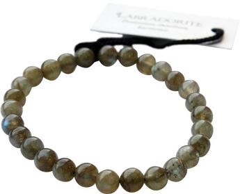 Couverture du livre « Bracelet labradorite perles rondes 6 mm » de  aux éditions Dg-exodif