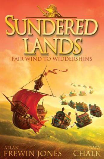 Couverture du livre « Sundered Lands 2: Fair Wind To Widdershins » de Frewin Jones Allan aux éditions Hodder Children's Book Digital