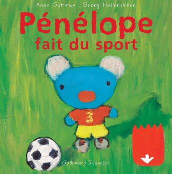 Couverture du livre « Pénélope fait du sport » de Anne Gutman et Georg Hallensleben aux éditions Gallimard-jeunesse