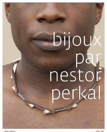 Couverture du livre « Bijoux » de Nestor Perkal aux éditions Bernard Chauveau