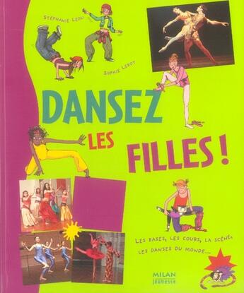 Couverture du livre « Dansez les filles! » de Elofer David aux éditions Milan