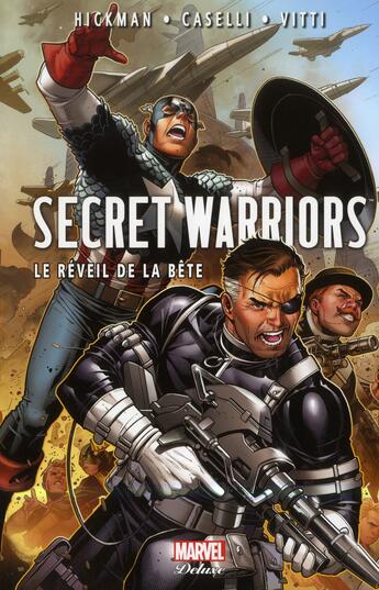 Couverture du livre « Secret warriors t.2 : le réveil de la bête » de Stefano Caselli et Alessandro Vitti et Jonathan Hickman aux éditions Panini