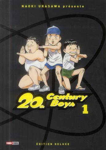 Couverture du livre « 20th century boys - deluxe Tome 1 » de Naoki Urasawa aux éditions Panini