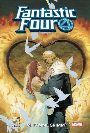 Couverture du livre « Fantastic Four Tome 2 : M. et MMe grimm » de Dan Slott et Adam Hughes et Aaron Kuder et Gail Simone aux éditions Panini