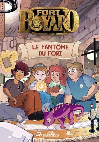 Couverture du livre « Fort Boyard : le fantôme du fort » de Laura Riviere aux éditions Les Livres Du Dragon D'or