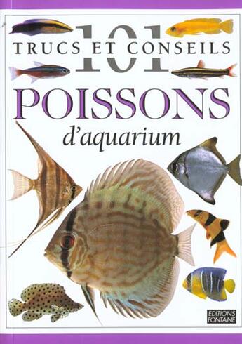 Couverture du livre « Les poissons d'aquarium » de  aux éditions Mango