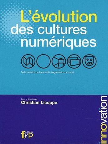 Couverture du livre « L'évolution des sociétés humaines » de Christian Licoppe aux éditions Fyp