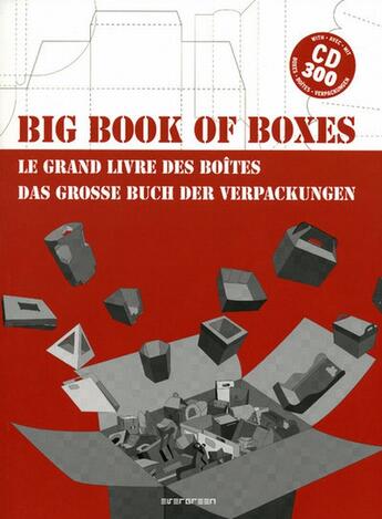 Couverture du livre « Big book of boxes ; le grand livre des boîtes ; das grosse buch der verpackungen » de  aux éditions Taschen