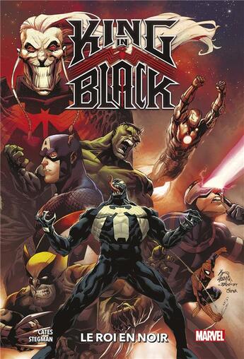 Couverture du livre « King in black : le roi en noir » de Ryan Stegman et Cates Donny aux éditions Panini