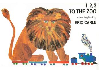 Couverture du livre « 1, 2, 3 TO THE ZOO - A COUNTING BOOK » de Eric Carle aux éditions Philomel Books