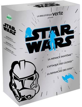 Couverture du livre « Star Wars - épisodes I, II, III ; la menace fantôme ; l'attaque des clones ; la revanche des siths » de  aux éditions Hachette Jeunesse