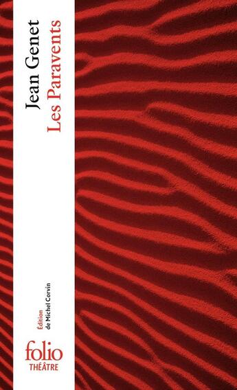 Couverture du livre « Les paravents » de Jean Genet aux éditions Folio