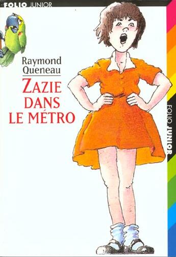 Couverture du livre « Zazie dans le metro » de Queneau/Blachon aux éditions Gallimard-jeunesse