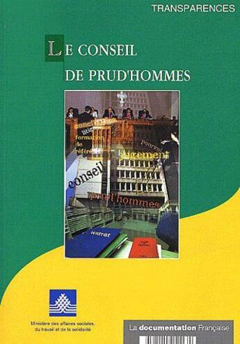 Couverture du livre « Le conseil de prud'hommes » de  aux éditions Documentation Francaise