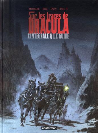 Couverture du livre « Sur les traces de dracula » de Yves/Hermann aux éditions Casterman