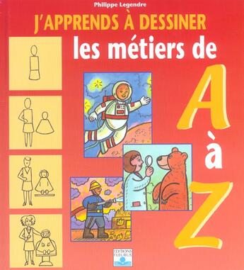 Couverture du livre « Les métiers de A à Z » de Philippe Legendre aux éditions Fleurus