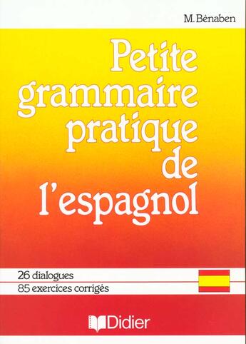 Couverture du livre « Petite Grammaire Pratique » de M Benaben aux éditions Didier