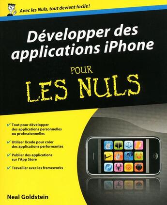 Couverture du livre « Développer des applications pour l'iPhone Pour les nuls » de  aux éditions First