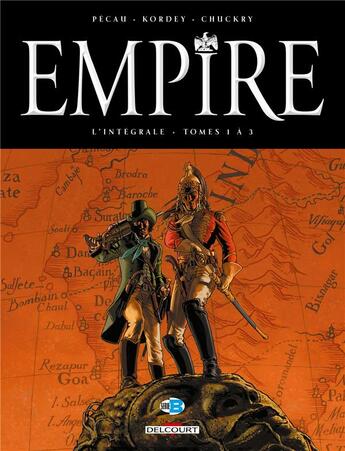 Couverture du livre « Empire ; intégrale t.1 à t.3 » de Jean-Pierre Pecau et Igor Kordey aux éditions Delcourt