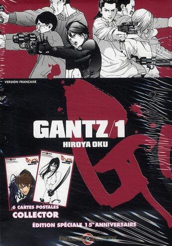 Couverture du livre « Gantz T.1 » de Hiroya Oku aux éditions Tonkam