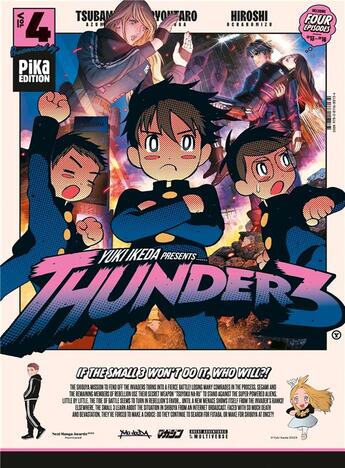 Couverture du livre « Thunder 3 Tome 4 » de Yuki Ikeda aux éditions Pika