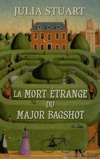 Couverture du livre « La mort étrange du Major Bagshot » de Julia Stuart aux éditions City