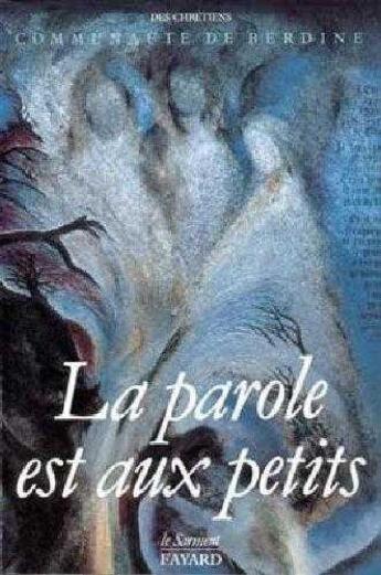 Couverture du livre « La parole est aux petits » de Henri Catta aux éditions Jubile