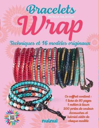 Couverture du livre « Bracelets wrap » de Patrizia Valsecchi aux éditions Nuinui