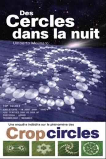 Couverture du livre « Des cercles dans la nuit ; une enquête inédite sur le phénomène des crop circles » de Molinaro Umberto aux éditions Equilibre