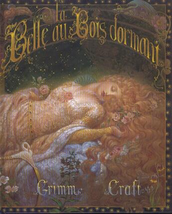 Couverture du livre « La belle au bois dormant » de K Y Craft et Jacob Grimm et Wilhelm Grimm aux éditions Pechepommepoire