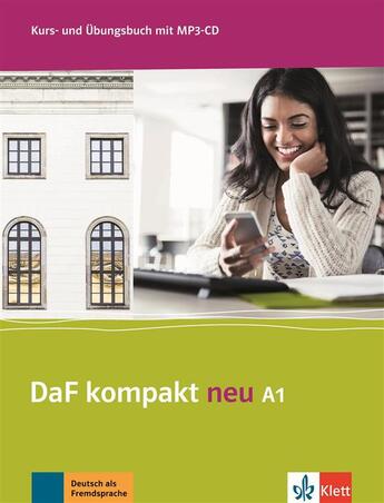 Couverture du livre « Daf kompakt neu : A1 ; allemand ; livre et cahier d'exercices » de  aux éditions La Maison Des Langues