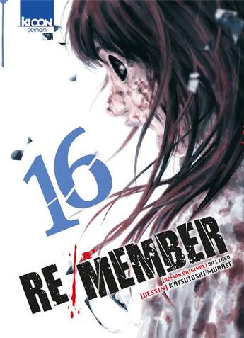 Couverture du livre « Re/member Tome 16 » de Welzard et Katsutoshi Murase aux éditions Ki-oon