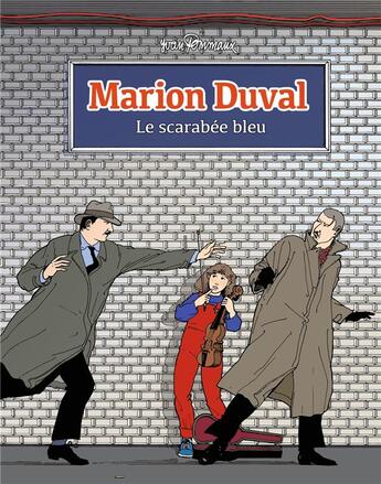 Couverture du livre « Marion Duval Tome 1 : Marion Duval et le scarabée bleu » de Pommaux Yvan aux éditions Bd Kids