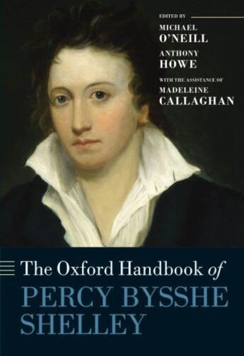 Couverture du livre « The Oxford Handbook of Percy Bysshe Shelley » de Callaghan Madeleine aux éditions Oup Oxford