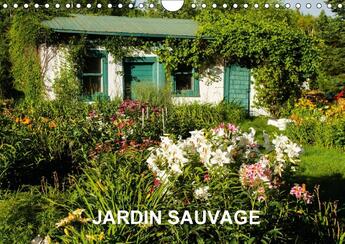 Couverture du livre « Jardin sauvage calendrier mural 2018 din a4 horizontal - 13 photos d un jardin naturel » de Henry P aux éditions Calvendo