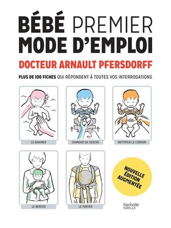 Couverture du livre « Bébé premier mode d'emploi ; plus de 100 fiches qui répondent à toutes vos interrogations » de Arnault Pfersdorff aux éditions Hachette Pratique