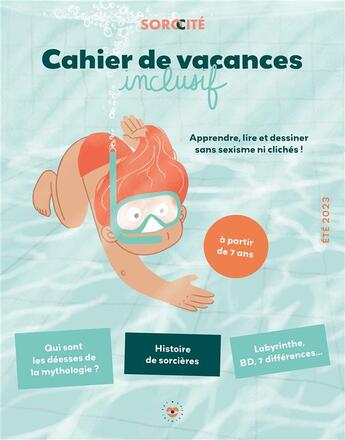 Couverture du livre « Cahier de vacances inclusif » de Sorocite/Pereira aux éditions Les Insolentes