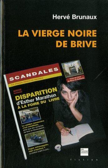 Couverture du livre « La vierge noire de Brive » de Herve Brunaux aux éditions La Lauze