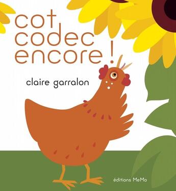 Couverture du livre « Cot codec encore ! » de Claire Garralon aux éditions Memo