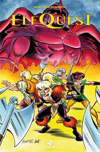 Couverture du livre « Elfquest - le pays des elfes : Intégrale vol.12 : Shards Partie 2 » de Wendy Pini et Richard Pini aux éditions Snorgleux