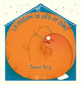 Couverture du livre « La maison de Léo le dino » de Sunok Song aux éditions Cambourakis