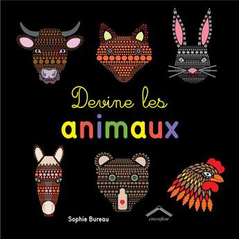 Couverture du livre « Devine les animaux » de Sophie Bureau aux éditions Circonflexe