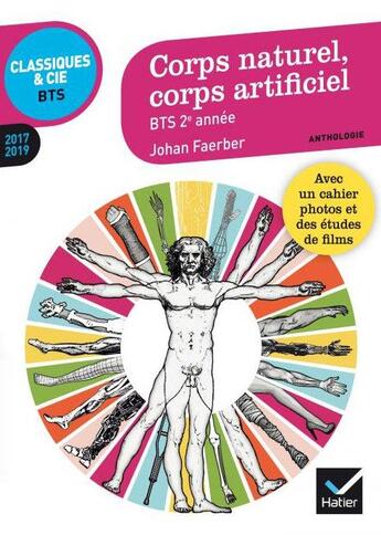 Couverture du livre « Corps naturel, corps artificiel ; BTS 2e année ; 2017/2019 » de Johan Faerber aux éditions Hatier
