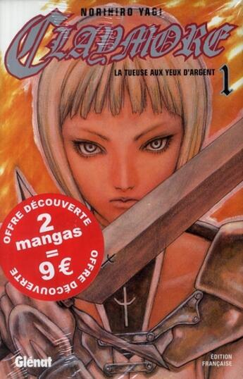 Couverture du livre « Claymore : Tome 1 et Tome 2 » de Norihiro Yagi aux éditions Glenat