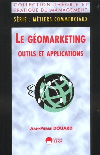 Couverture du livre « Geomarketing (le) » de Douard Jean-Pierre aux éditions Eska