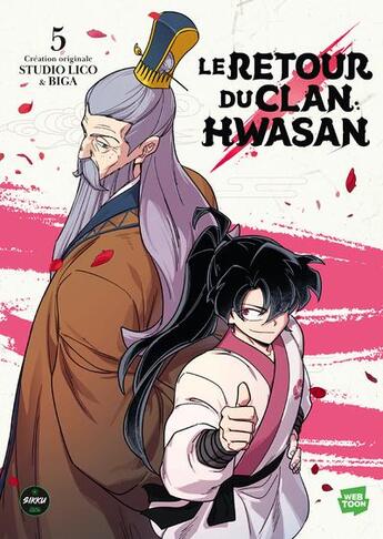 Couverture du livre « Le retour du clan Hwasan Tome 5 » de Biga aux éditions Sikku Webtoon