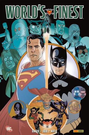 Couverture du livre « World's finest » de Sterling Gates et Julian Lopez aux éditions Panini