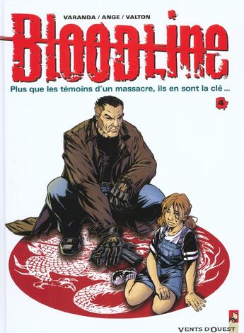 Couverture du livre « Bloodline Tome 4 ; entre les mondes » de Ange et Alberto Varanda et Arvo Valton aux éditions Vents D'ouest