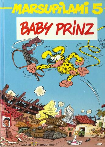 Couverture du livre « Marsupilami Tome 5 : baby Prinz » de Yann et Batem et Andre Franquin aux éditions Marsu Productions