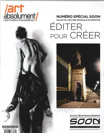 Couverture du livre « Art absolument n special soon editer pour creer decembre 2015 » de  aux éditions Art Absolument